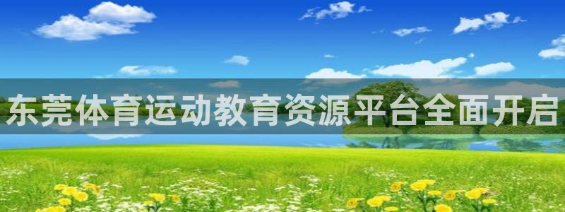 k1体育链接：东莞体育运动教育资源平台全面开启