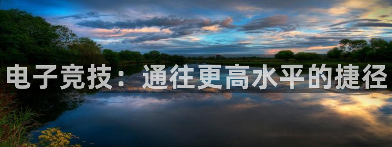 k1体育网址：电子竞技：通往更高水平的捷径